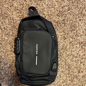 Fashion Bug Black Men's Belt Bag